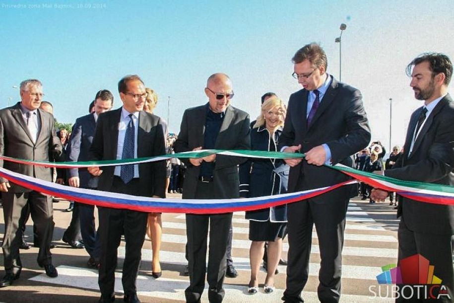 Vučić otvorio fabriku Kalcedonije u Privrednoj zoni Mali Bajmok