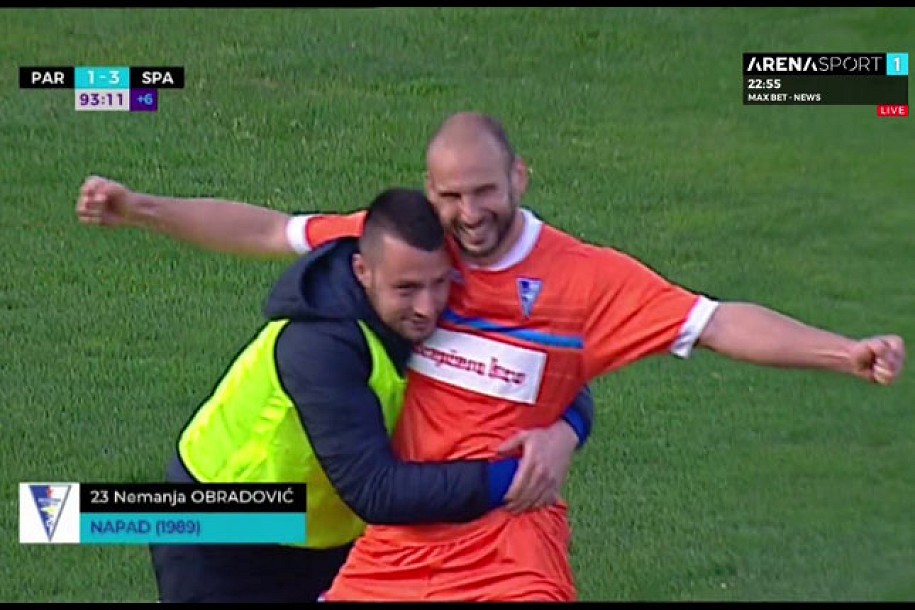 Fudbal: Spartak slavio u Beogradu protiv Partizana (1:3)
