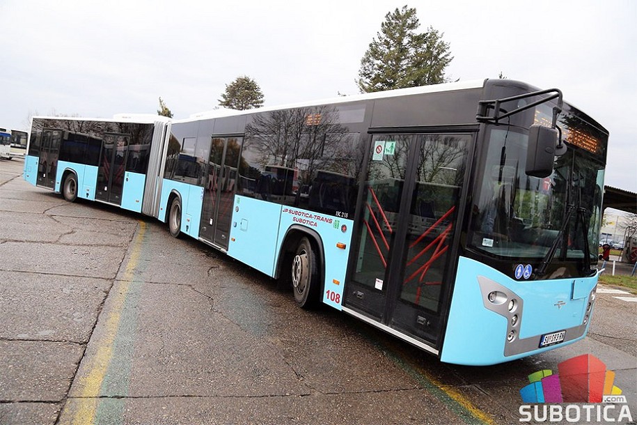 Vozni park JP "Subotica Trans" bogatiji za dva nova autobusa