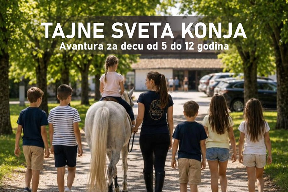"Tajne sveta konja" - Nezaboravna avantura za decu na Ergeli Kelebija
