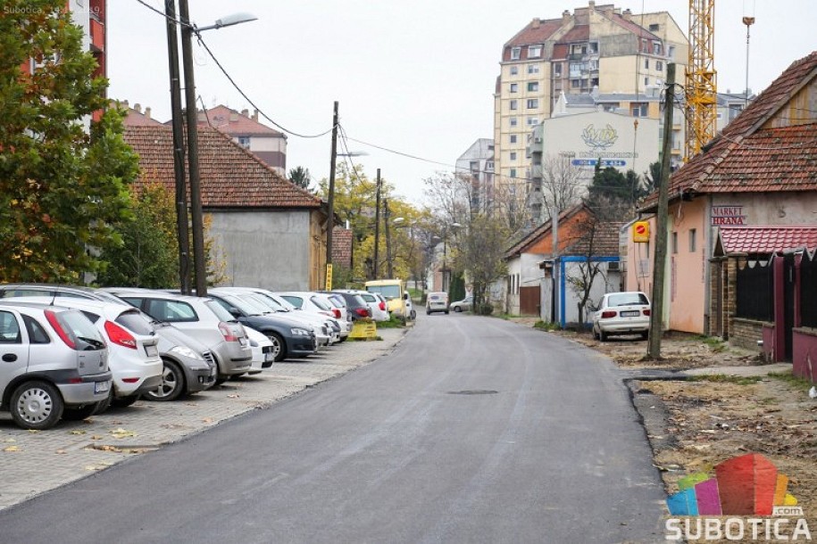Proširen i asfaltiran deo Ulice Matije Gupca
