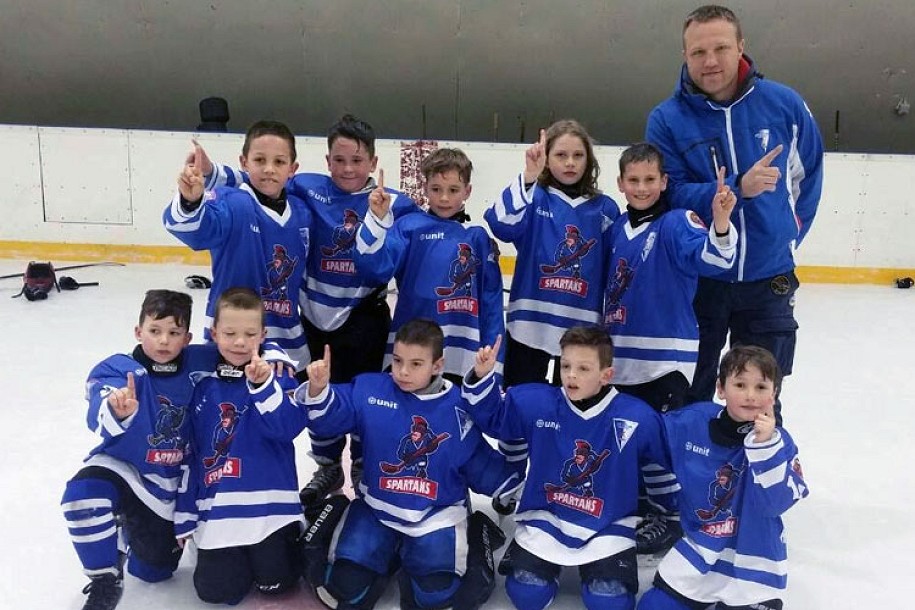 Hokejaši Spartaka (U8) osvojili turnir u Budimpešti