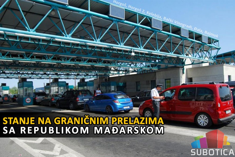 Na Horgošu višečasovna zadržavanja, koristite alternativne granične prelaze
