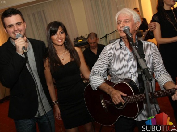 Kemal Monteno i Dušan Svilar u hotelu Galleria