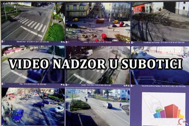 Video nadzor na glavnim saobraćajnicama u gradu