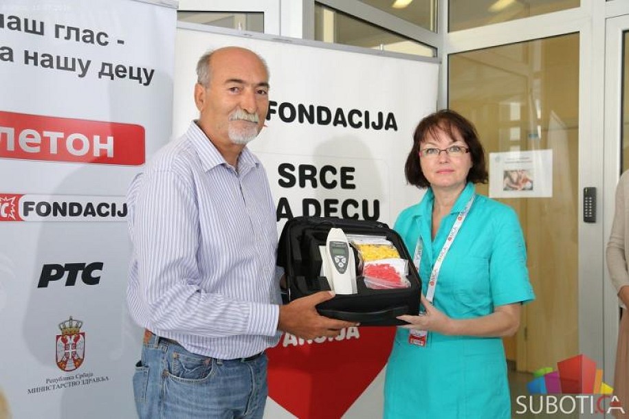 Porodilište u Subotici dobilo aparat za proveru sluha kod beba