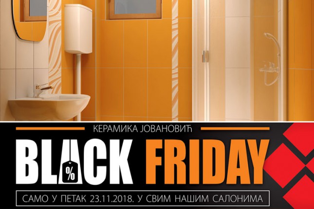 "Crni petak" 23. novembra u salonima "Keramike Jovanović"