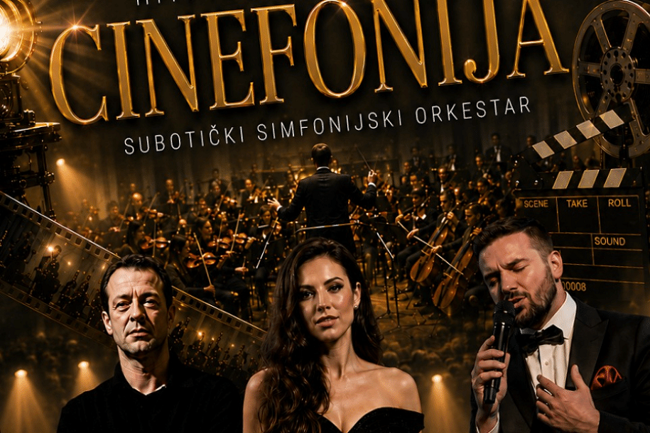 Nezaboravne filmske teme u simfonijskom ruhu na koncertu „CINEFONIJA“