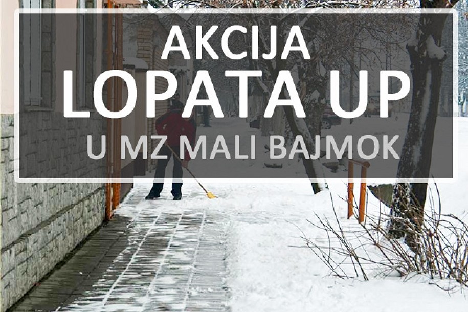 Akcija Lopata UP u MZ Mali Bajmok