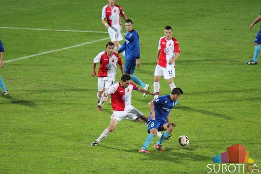 Fudbaleri Spartaka poraženi na gostovanju u Novom Sadu