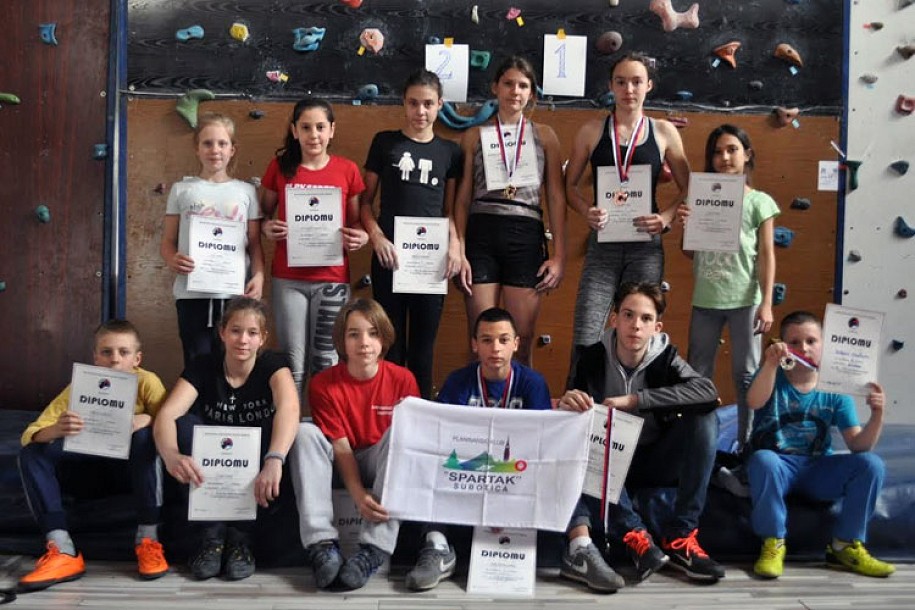 Zapaženi rezultati sportskih penjača Spartaka na Prvenstvu Srbije