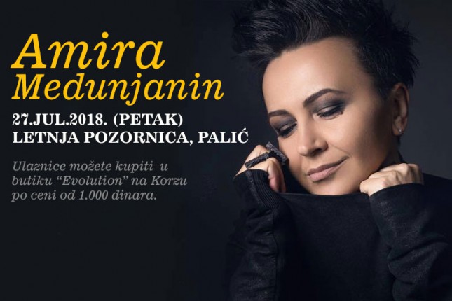 Kraljica sevdaha, Amira Medunjanin, u petak na Letnjoj pozornici