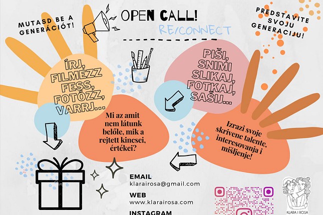 "Re/connect" - objavljen poziv namenjen mladima koji žele da predstave svoju generaciju