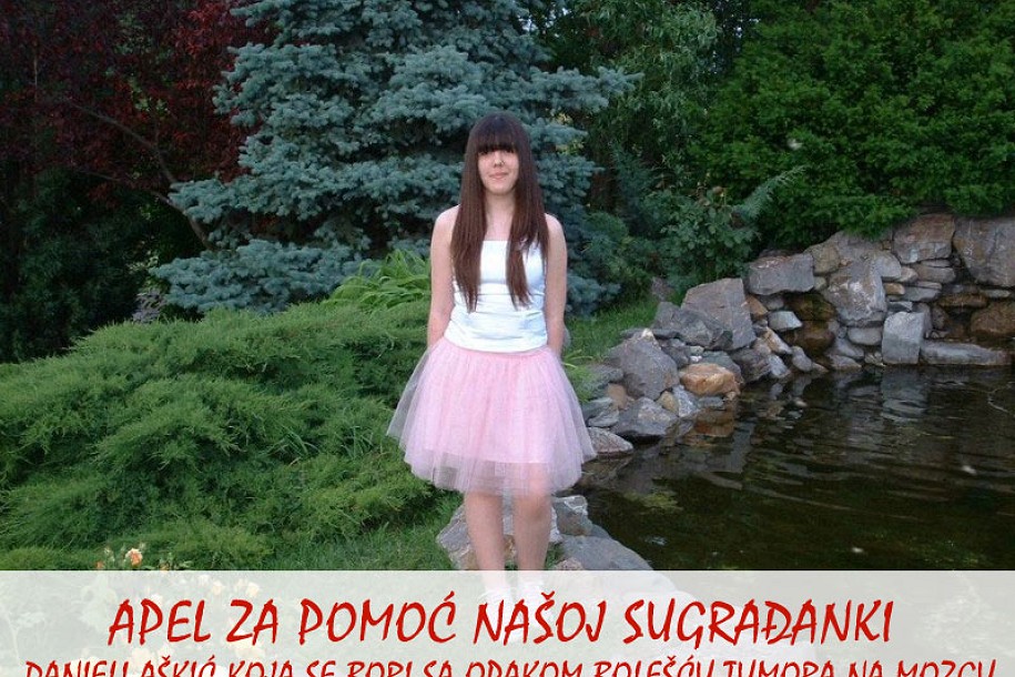 Apel za pomoć Danieli Aškić