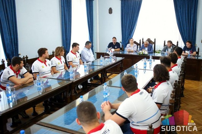 Vaterpolo reprezentacija Srbije na pripremama u Subotici