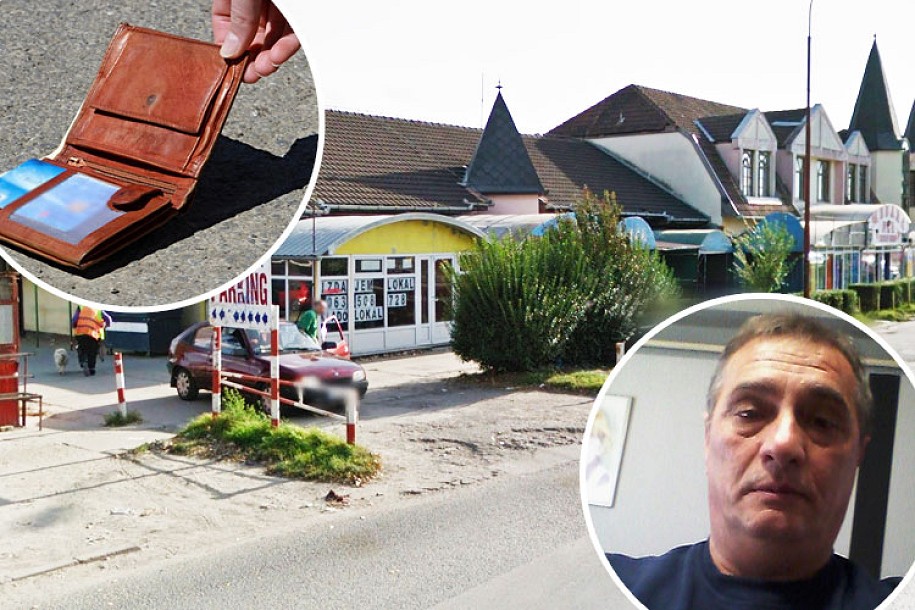 Poštenje na delu -  vratio novčanik sa novcem i dokumentima
