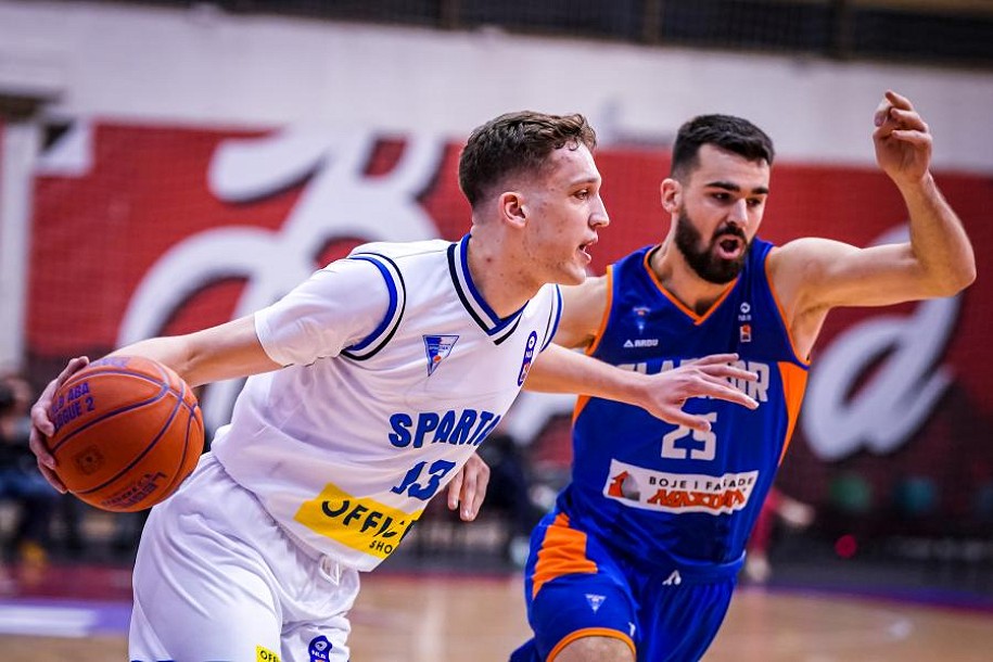Košarka: Spartak savladao Zlatibor u trećem meču ABA-2 "balona" u Novom Sadu