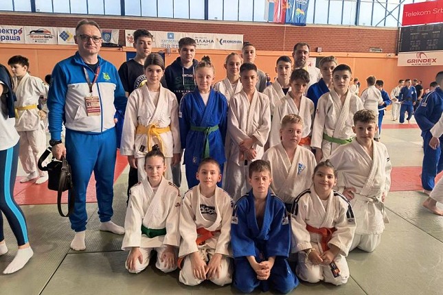 Džudo: Osam medalja za Spartakove mlade nade na turniru u Kikindi