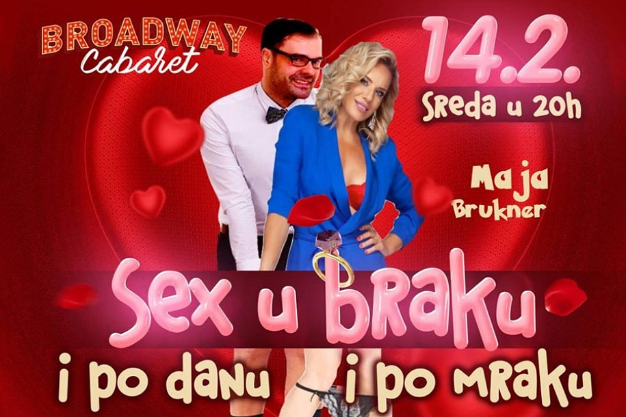 Ljubavni kabare "Sex u braku i po danu i po mraku" 14. februara u "Nepkeru"