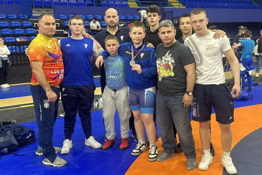 Rvanje: Noel Nemedi prvak Srbije (U13, do 85 kg)