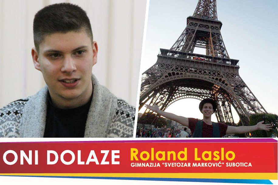 Oni dolaze: Roland Laslo, maturant Gimnazije „Svetozar Marković“