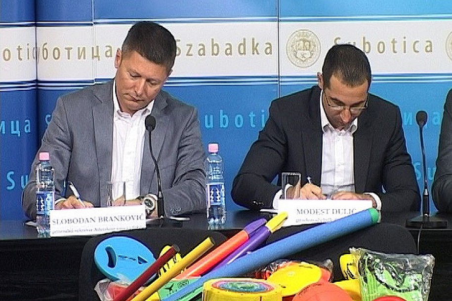 Program "Dečija atletika" u Subotici