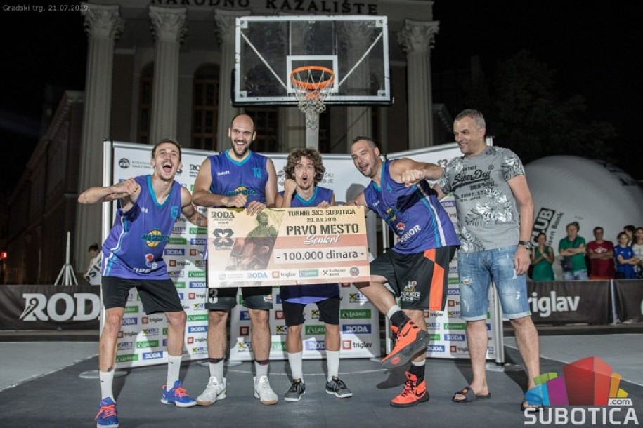 "Komanda" pobednik basket 3x3 turnira u Subotici