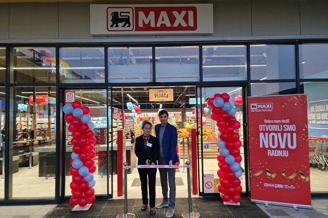 "Maxi" supermarket od danas i u "STOP SHOP-u"