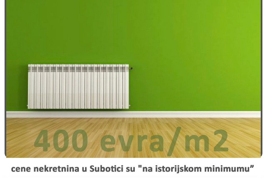 U Subotici kvadrat stana za manje od 400 evra
