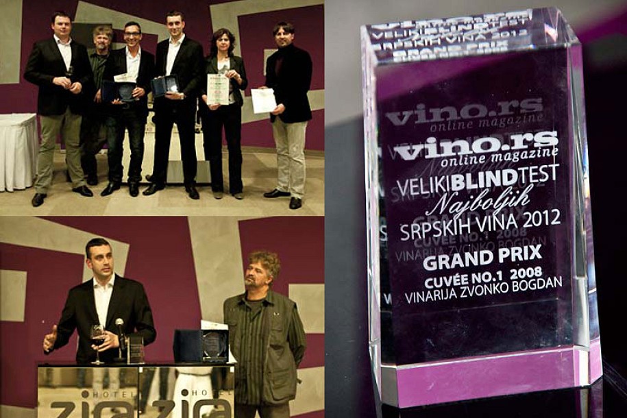 Vinarija Zvonko Bogdan dobitnik najviše nagrada na "Blind test" takmičenju