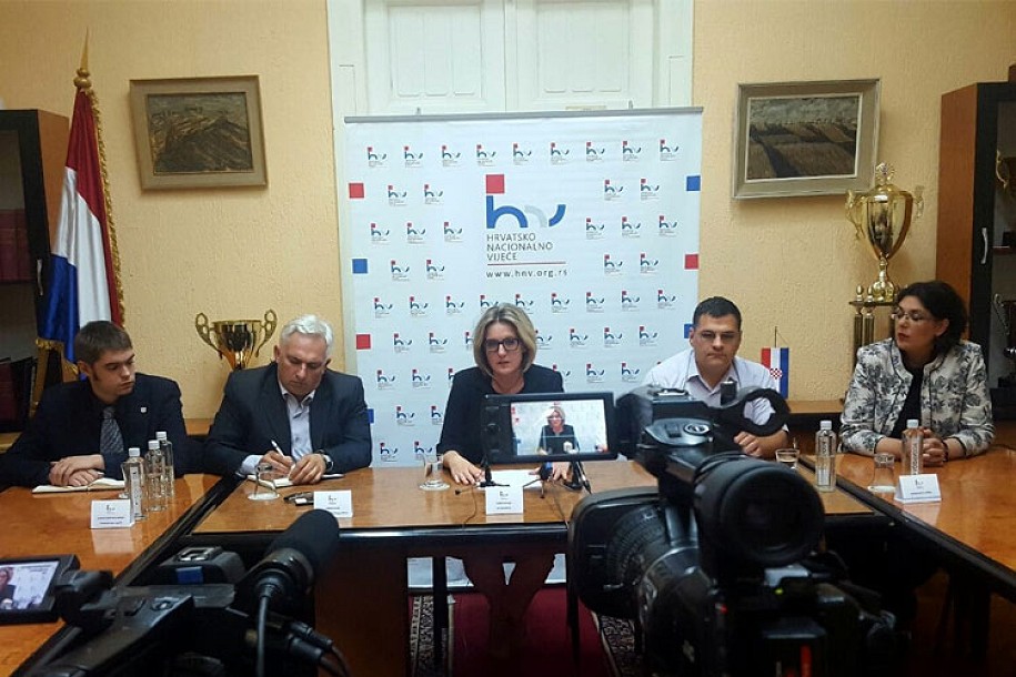 Hrvatsko nacionalno veće zadovoljno postignutim u prvih šest meseci