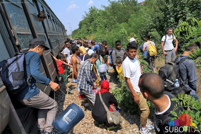 Pomoć migrantima u Subotici