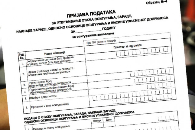 Prezentacija predaje elektronskih M4 prijava