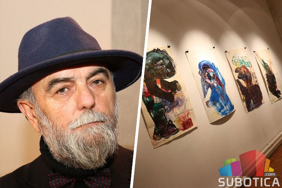 Sava Halugin poklonio svoje crteže Savremenoj galeriji