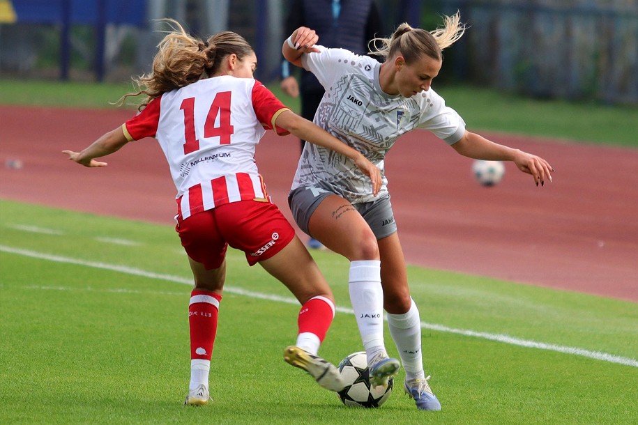 Fudbal (Ž): Spartak slavio u derbiju protiv Crvene zvezde (1:0)