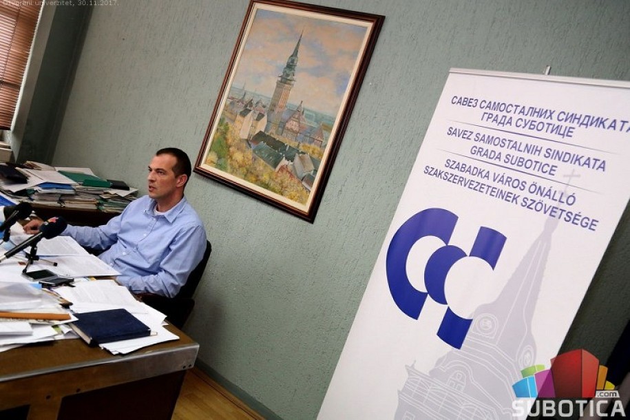 Subotički komunalci održali štrajk upozorenja
