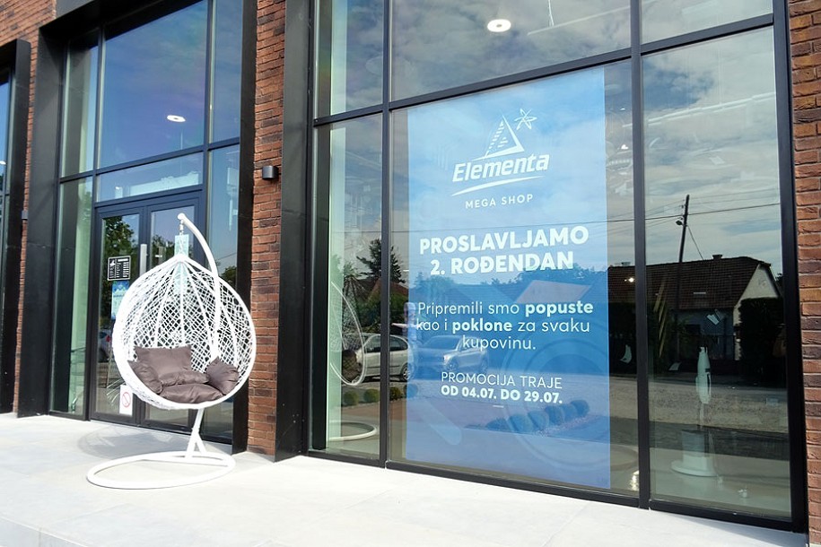 Druga godišnjica "Elementa MEGA SHOP-a" uz akcije i poklone za sve kupce