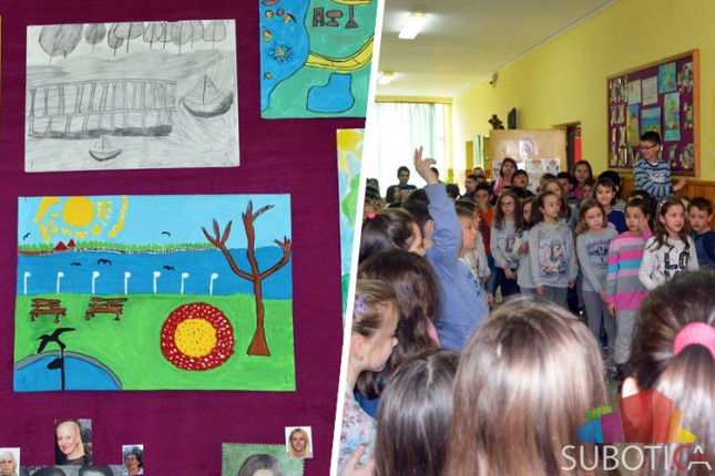 Izložba radova u okviru projekta "Od slavine do jezera"