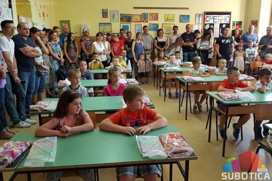 Lepe vesti u Subotici - posle dužeg vremena biće upisano više đaka prvaka