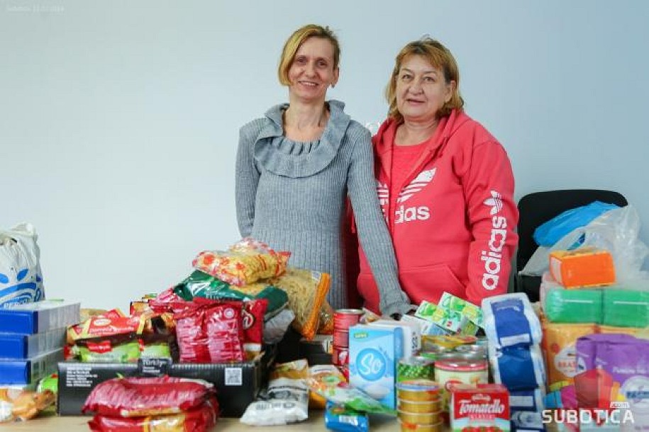 Subotičani još jednom iskazali humanost - veliki odziv za prikupljanje potrepština za socijalno ugrožene