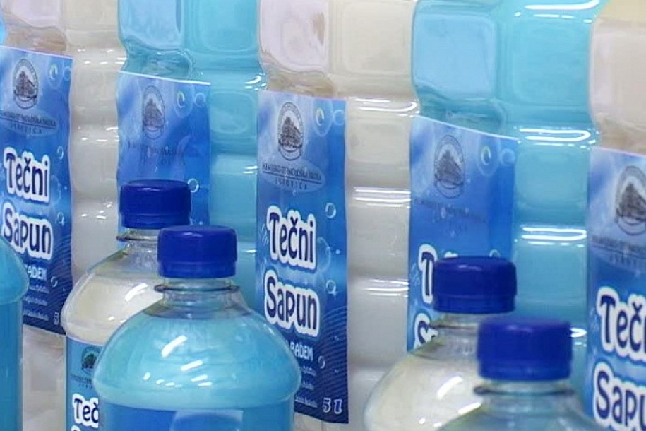 Tečni sapun - proizvod učenika Hemijsko-tehnološke škole