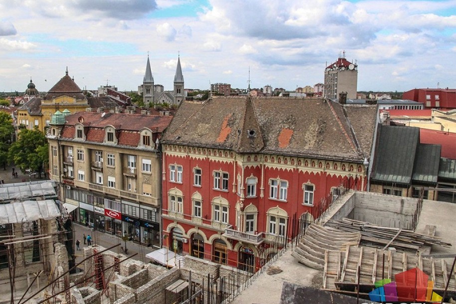 Radovi na zgradi budućeg pozorišta