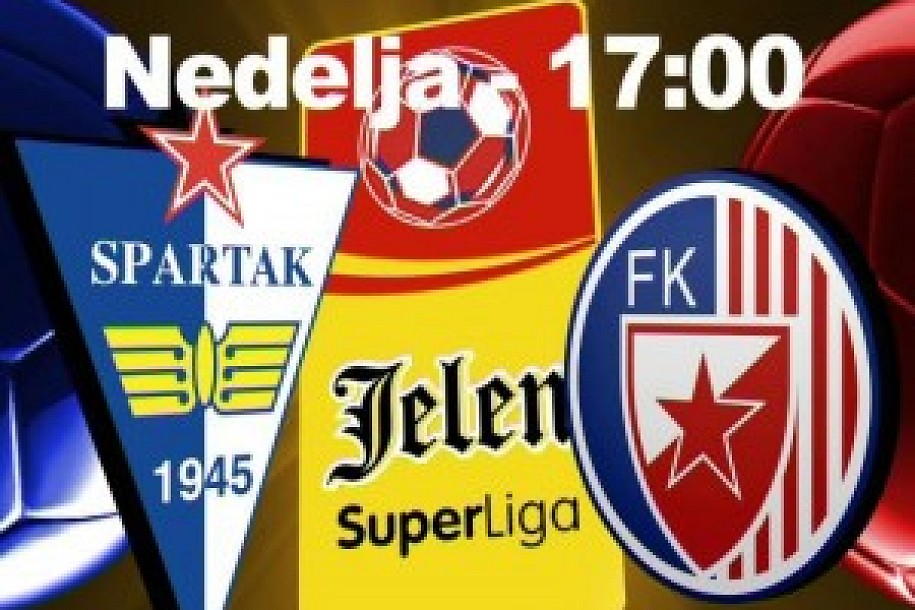 Fudbal: Spartak Zlatibor voda - Crvena zvezda - nedelja, 17 časova
