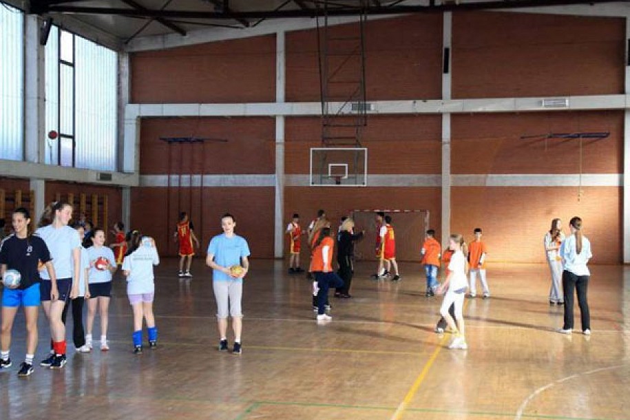 Renoviranje sportske hale u Bajmoku