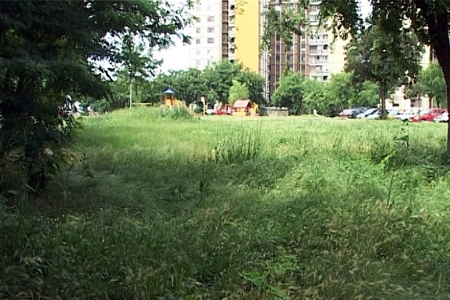 Zakorovljena javna površina na Prozivci