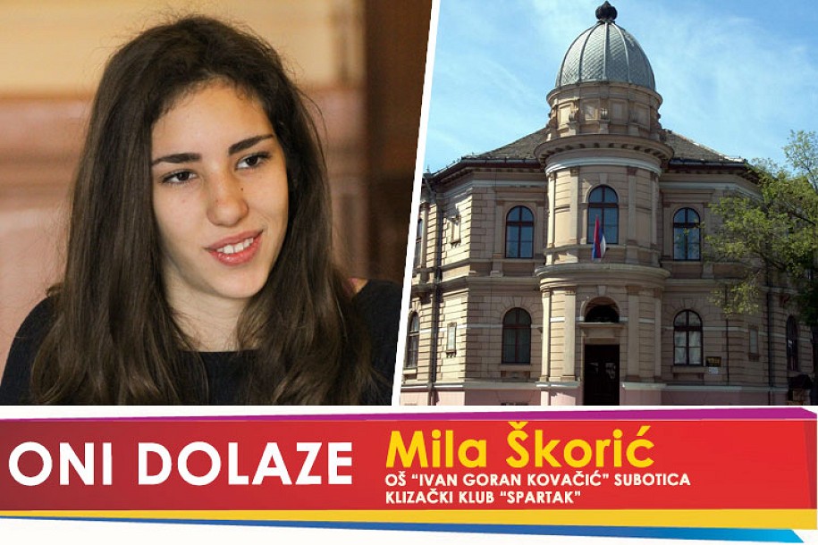 Oni dolaze: Mila Škorić, učenica OŠ "Ivan Goran Kovačić"