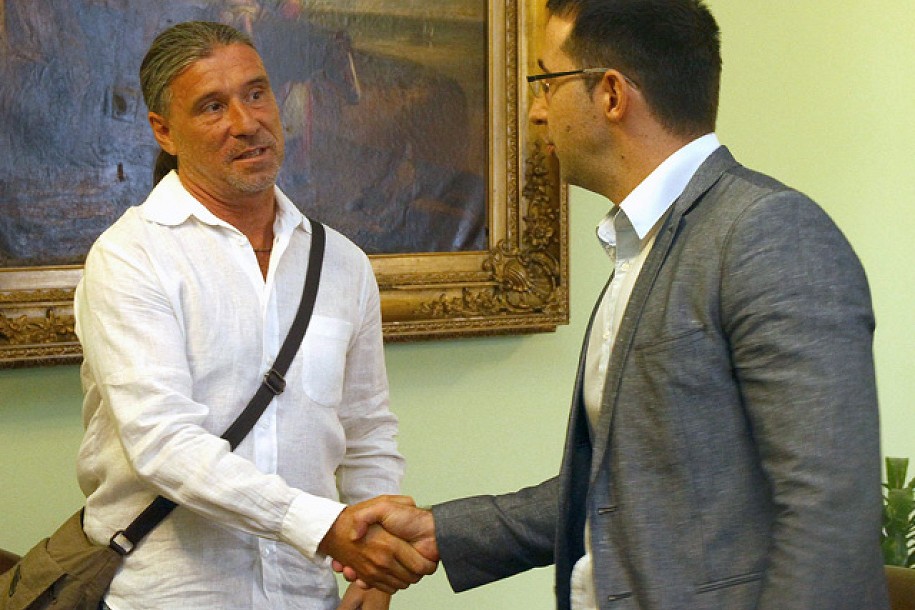 Goran Karan kod gradonačelnika