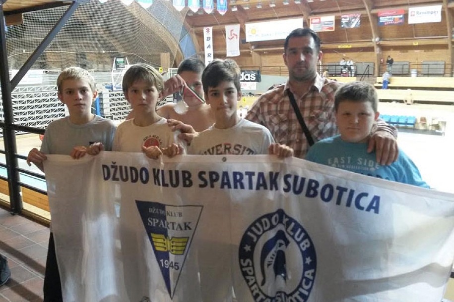 Dve medalje džudista Spartaka na Atom Kupu