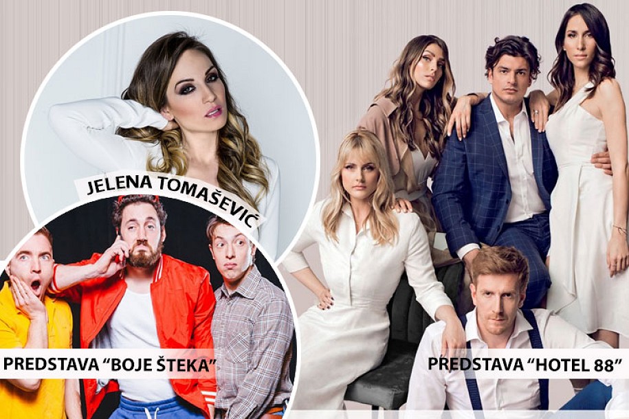 Predstave i koncerti u avgustu na Letnjoj pozornici