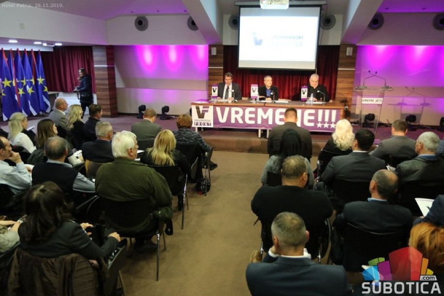 LSV, DSHV i VP usvojili Memorandum o budućnosti Vojvodine